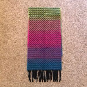 Rainbow Colored Scarf